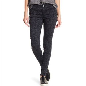 Democracy AB technology leopard pants jeans